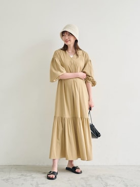 上田（ueda）さん（レディース・165cm）の春コーディネート