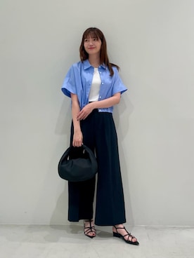 上田（ueda）さん（レディース・165cm）の夏コーディネート