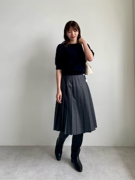 上田（ueda）さん（レディース・165cm）の秋コーディネート