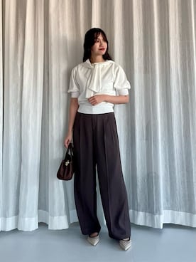 上田（ueda）さん（レディース・165cm）の夏コーディネート