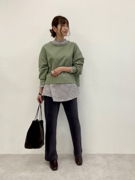 上田（ueda）さん（レディース・165cm）の冬コーディネート