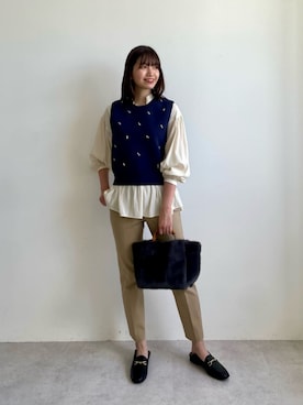 上田(ueda)さん(レディース・165cm)の夏コーディネート