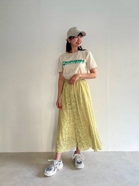 上田(ueda)さん(レディース・165cm)の春コーディネート