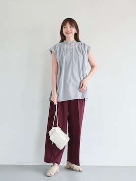 上田（ueda）さん（レディース・165cm）の夏コーディネート