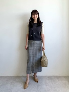 上田(ueda)さん(レディース・165cm)の夏コーディネート