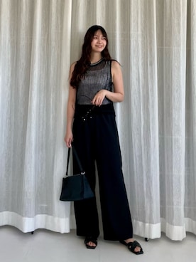 上田(ueda)さん(レディース・165cm)の夏コーディネート