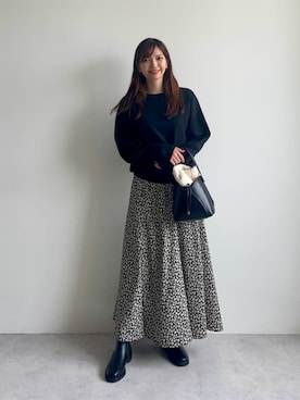 上田（ueda）さん（レディース・165cm）の秋コーディネート