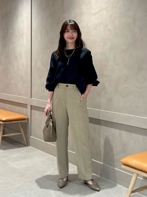 size SHORT/TALLあり］Daily Chic セミフレア パンツ（その他パンツ