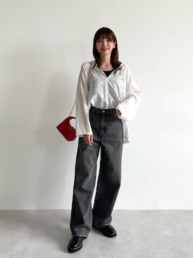 上田（ueda）さん（レディース・165cm）の夏コーディネート