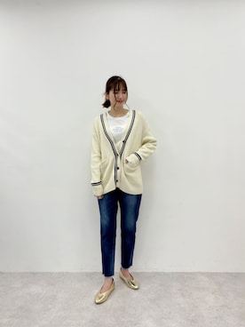 上田(ueda)さん(レディース・165cm)の春コーディネート