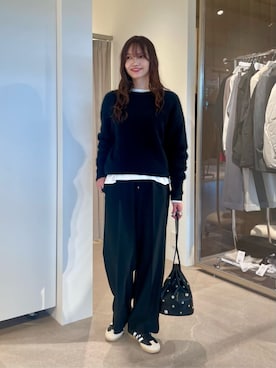 「ベーシック/トラッド」｜上田（ueda）さん（レディース・165cm）の秋コーディネート