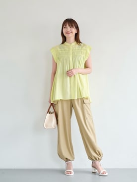 上田(ueda)さん(レディース・165cm)の夏コーディネート