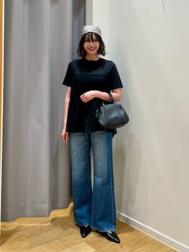 「MILOS（ミロス）のアイテム」を使った、上田（ueda）さん（レディース・165cm）の秋コーディネート