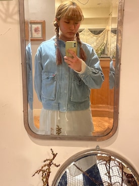 「HOPE（ホープ）のアイテム」を使った、アオイさん（レディース・161cm）の春コーディネート