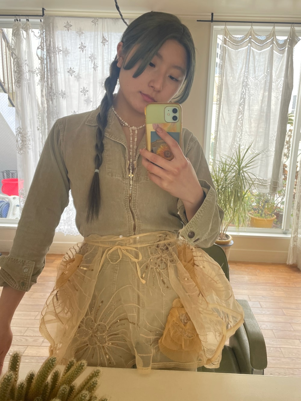 hooked vintage オールインワン HOOKED vintage ホワイトミニ