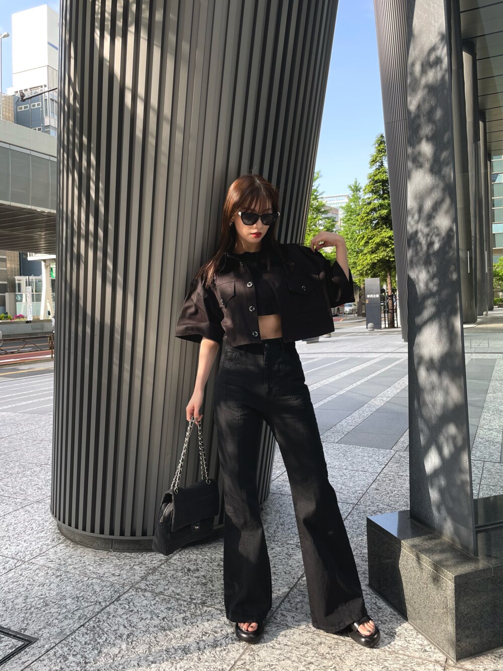 JIL SANDERのサンダルを使った人気ファッションコーディネート