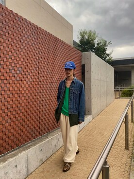 「CLASS（クラス）のアイテム」を使った、kosukeさん（メンズ・171cm）の秋コーディネート