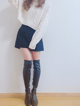 Airiさん（レディース・160cm）の冬コーディネート