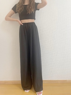 「Cider（Cider）のアイテム」を使った、Airiさん（レディース・160cm）の夏コーディネート