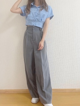 「Cider（Cider）のアイテム」を使った、Airiさん（レディース・160cm）の夏コーディネート