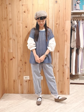 「サマンサモスモス」｜「アイテム（アンサンブル）」を使った、Hui Hui💋💐さん（レディース・160cm）の秋コーディネート