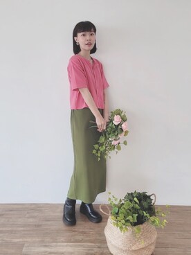 Hui Hui💋💐さん（レディース・160cm）の夏コーディネート
