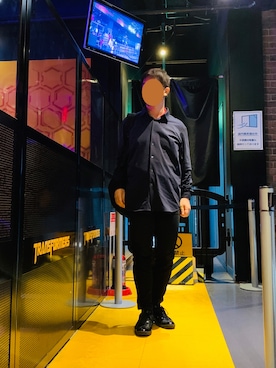 「Re（アールイー）のアイテム」を使った、MYさん（メンズ・172cm）の夏コーディネート