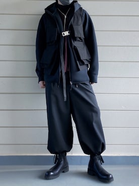 「IDEALITE（イディアライト）のアイテム」を使った、karn1outfit1さん（メンズ・164cm）の秋コーディネート