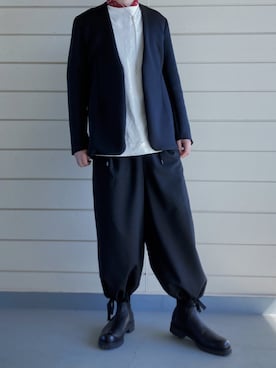 「IDEALITE（イディアライト）のアイテム」を使った、karn1outfit1さん（メンズ・164cm）の秋コーディネート