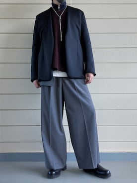 「IDEALITE（イディアライト）のアイテム」を使った、karn1outfit1さん（メンズ・164cm）の秋コーディネート