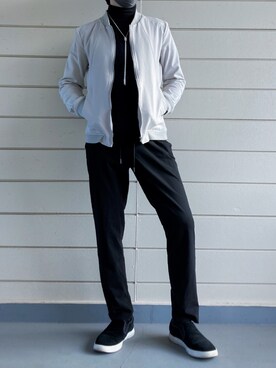 「IDEALITE（イディアライト）のアイテム」を使った、karn1outfit1さん（メンズ・164cm）の秋コーディネート