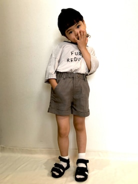 roo.さん（キッズ・100cm）の夏コーディネート