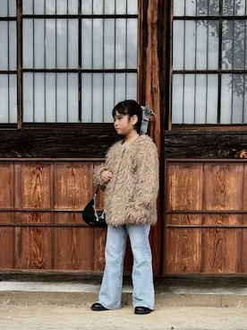 「ZARA KIDSのアイテム」を使った、roo.さん（キッズ・140cm）の春コーディネート