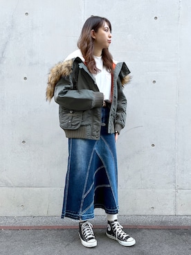 ｍａｙｕｋｏさん（レディース・165cm）の春コーディネート