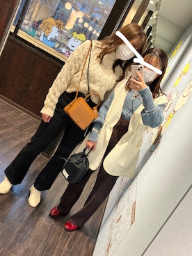 「参戦服」｜「アイテム（オールインワン・サロペット）」を使った、🌿🌛さん（レディース・150cm）の秋コーディネート
