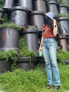 moeさん（レディース・155cm）の夏コーディネート