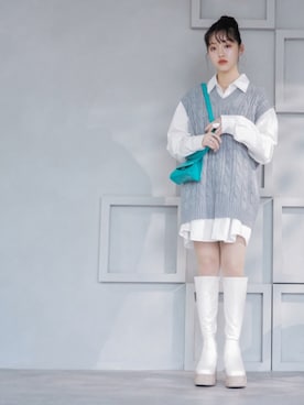 「vivian 」｜しばさん（レディース・174cm）の夏コーディネート