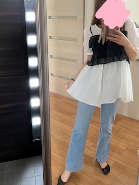 「prose verse（プロズヴェール）のアイテム」を使った、__riho__さん（レディース・154cm）の春コーディネート