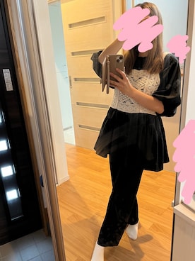 「gu」｜__riho__さん（レディース・154cm）の春コーディネート