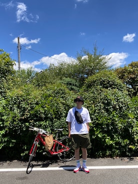 ぽんさん（メンズ・177cm）の夏コーディネート