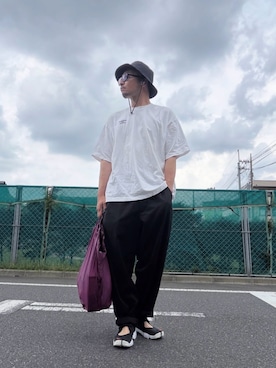 「UMBRO（アンブロ）のアイテム」を使った、ぽんさん（メンズ・177cm）の夏コーディネート
