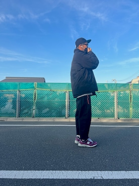 「GOLDWIN（ゴールドウィン）のアイテム」を使った、ぽんさん（メンズ・177cm）の冬コーディネート