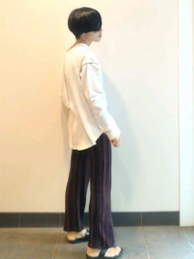 裕輔さん（レディース・161cm）の秋コーディネート