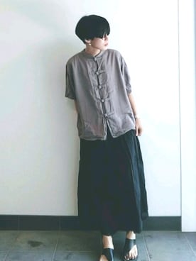 裕輔さん（レディース・161cm）の夏コーディネート