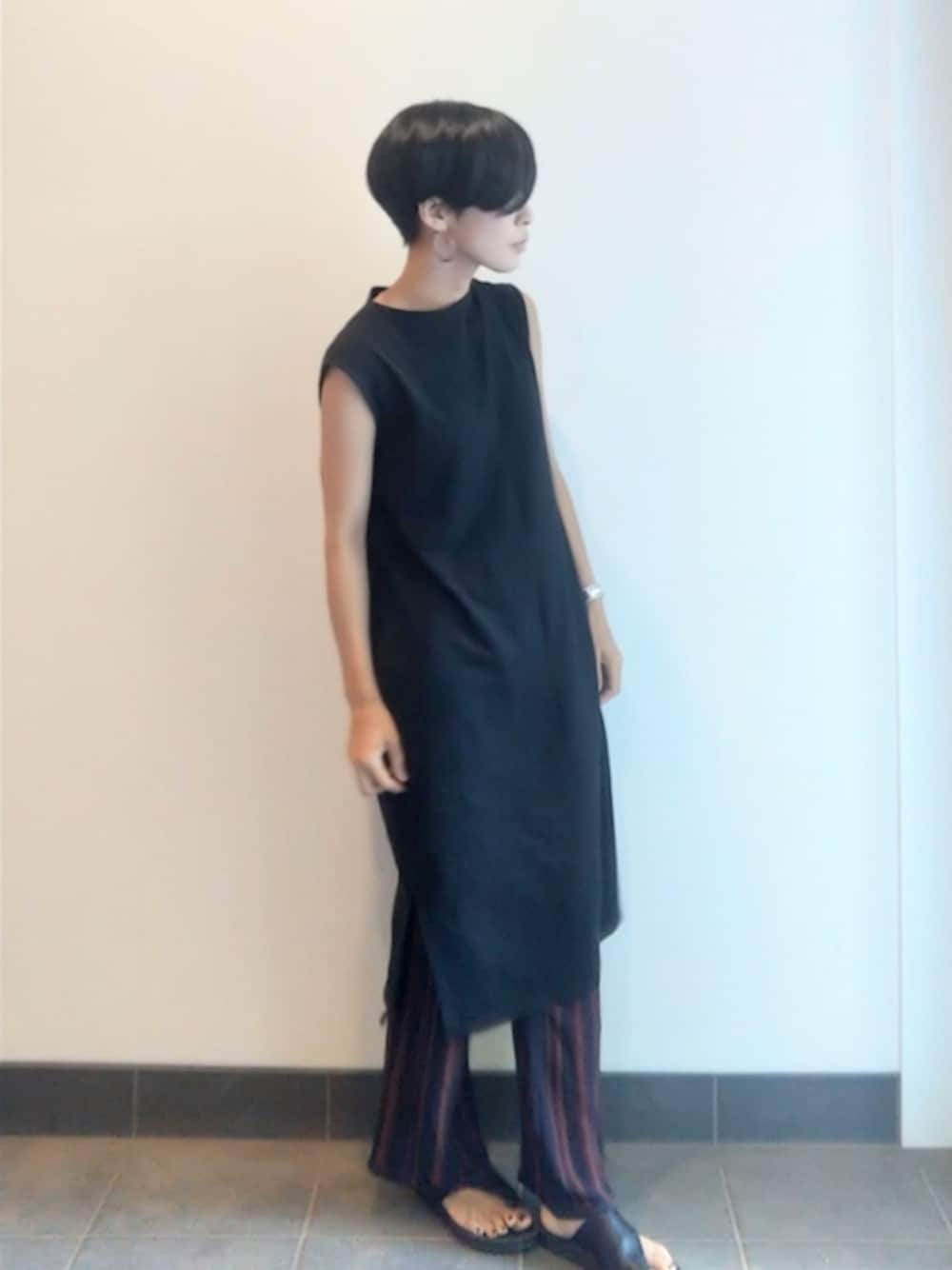 KBF（ケイビーエフ）の「マルチストライプニットパンツ（その他パンツ