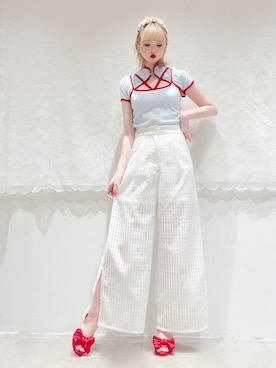 𝒮𝒶𝓎𝒶𝓀𝒶さん（レディース・154cm）の夏コーディネート