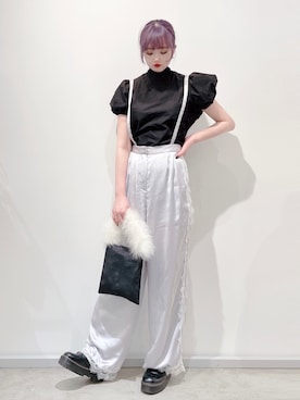 「lilLilly（リルリリー）のアイテム」を使った、𝒮𝒶𝓎𝒶𝓀𝒶さん（レディース・154cm）の秋コーディネート