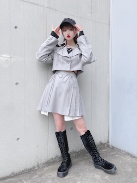 「LILICIOUS」｜𝒮𝒶𝓎𝒶𝓀𝒶さん（レディース・154cm）の冬コーディネート