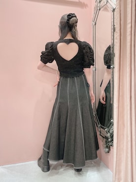 「アイテム（シュシュ）」を使った、𝒮𝒶𝓎𝒶𝓀𝒶さん（レディース・154cm）の春コーディネート