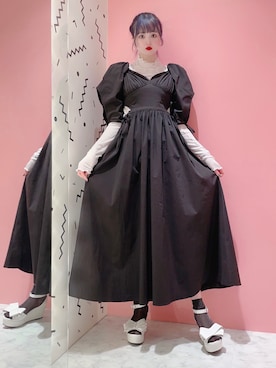 「lilLilly（リルリリー）のアイテム」を使った、𝒮𝒶𝓎𝒶𝓀𝒶さん（レディース・154cm）の秋コーディネート